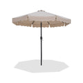 Althea Water Resistant Fabric And Aluminum Patio Umbrella