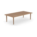 Julietta Natural Aluminum Outdoor Patio Coffee Table