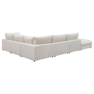 Serene 6-piece Upholstered Modular Sectional in Beige