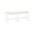 Renee Acrylic Long Bench