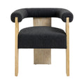 Benedict Boucle Fabric Upholstered Dining Chair