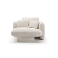 Overlap Raf Chaise Ecru