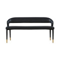 Drusilla Vegan Leather Upholstered Bench