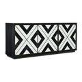 Sanctuary Noir Et Blanc Entertainment Console
