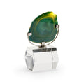 Small Agate On Stand - Green
