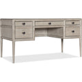 Burnham Writing Desk in Grey Mink with Storage Drawers