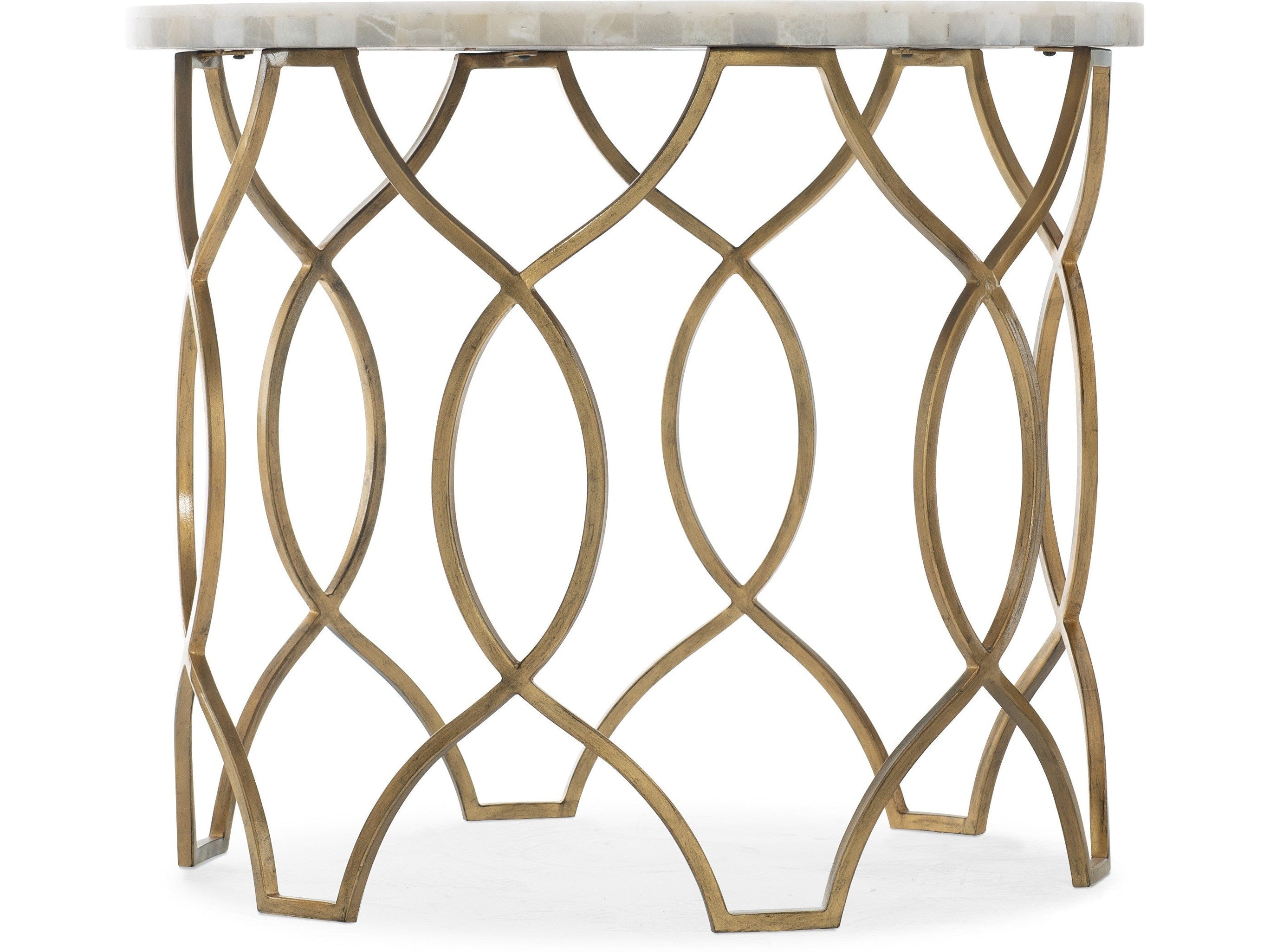 Corrina Round Lamp Table
