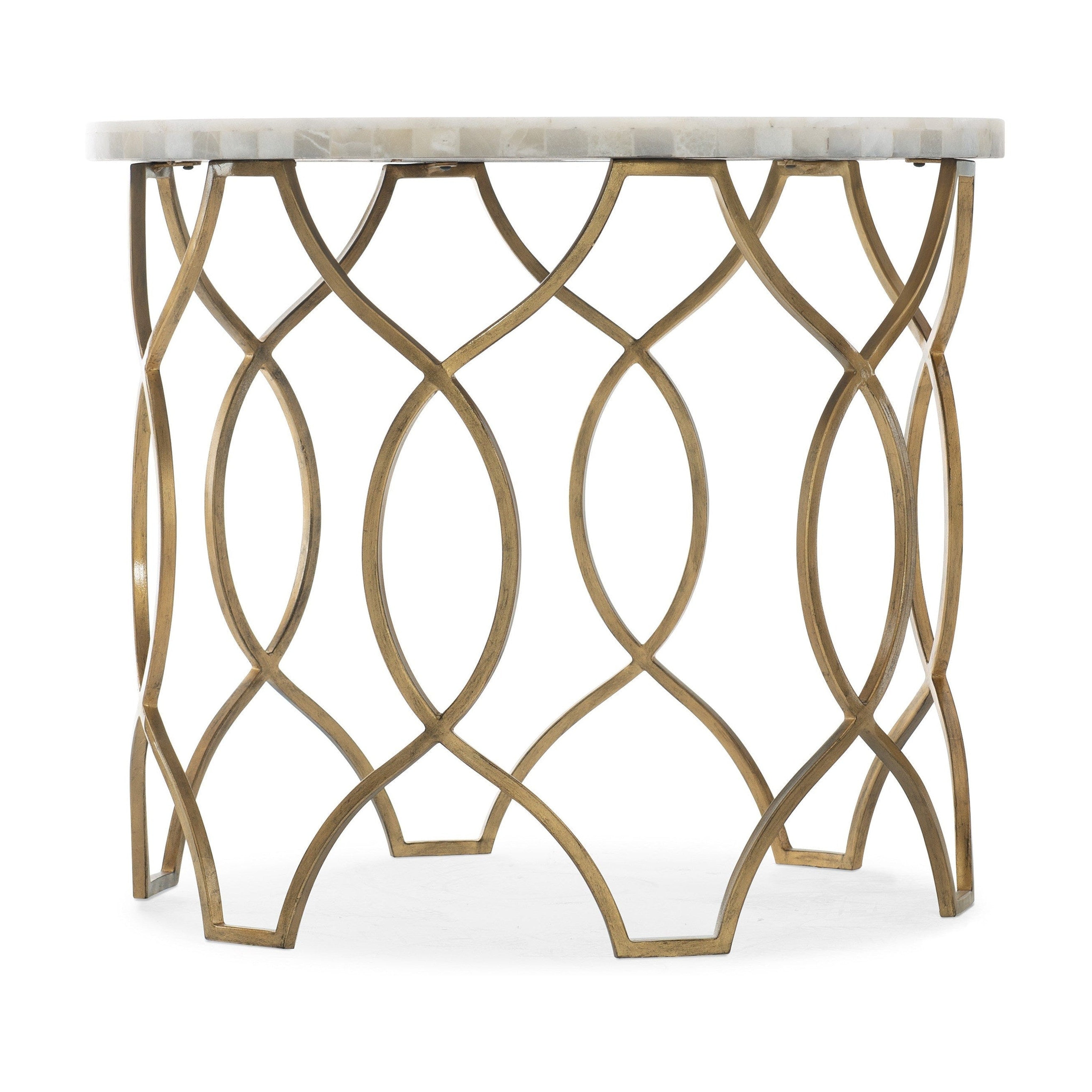 Corrina Round Lamp Table