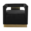 Arnaud Velvet Upholstered Accent Chair