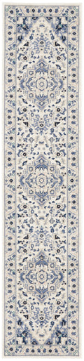 Passion Ivory Grey Bohemian Polypropylene Area Rug