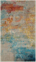 Celestial Sealife Modern Polypropylene Area Rug
