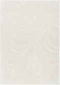 Central Park West Ivory Modern Polyester Area Rug