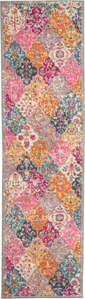 Passion Multicolor Bohemian Polypropylene Area Rug