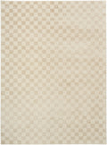 Serenity Home Beige Modern Polypropylene Area Rug
