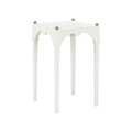Kent Drinks Table - White