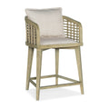 Surfrider Barrel Back Swivel Counter Stool