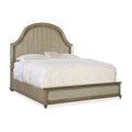 Alfresco Lauro King Panel Bed with Metal