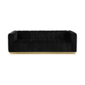 Lucasta 86.5" Velvet Upholstered Sofa