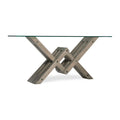 Affinity Glass Top Accent Console