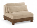 Tobin Chenille Fabric Upholstered Modular Armless Chair