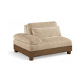 Tobin Chenille Fabric Upholstered Modular Left Arm Chair