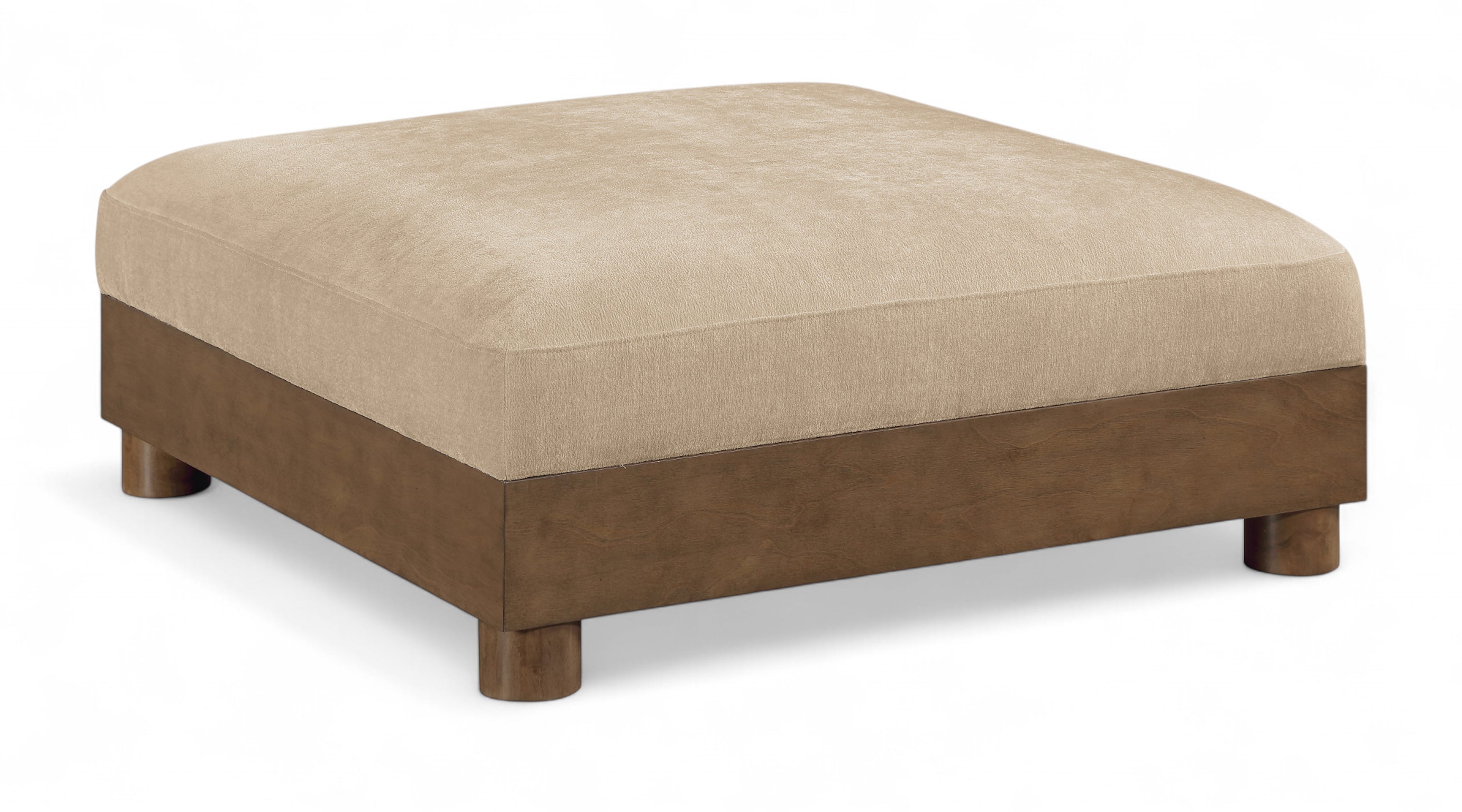 Tobin Chenille Fabric Upholstered Modular Ottoman