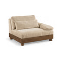 Tobin Chenille Fabric Upholstered Modular Right Arm Chair