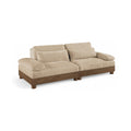 Tobin 95.5" Chenille Fabric Upholstered 2pc. Modular Sofa