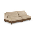 Tobin 80" Chenille Fabric Upholstered 2pc. Modular Sofa