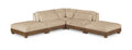 Tobin 120" Beige Chenille Fabric Upholstered 5pc. Modular Sectional - Sec5C