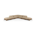 Tobin 160" Chenille Fabric Upholstered 7pc. Modular Sectional