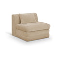 Sinclair Chenille Fabric Upholstered Modular Armless Chair