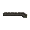Anastasia 204" Brown Boucle Fabric Upholstered 7pc. Modular Sectional - Sec7C