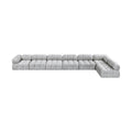 Anastasia 204" Grey Boucle Fabric Upholstered 7pc. Modular Sectional - Sec7C