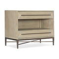 Cascade Two-Drawer Nightstand