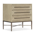 Cascade Three-Drawer Nightstand