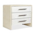 Cascade Three-Drawer Nightstand