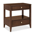 Archives Two-Drawer Nightstand