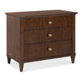 Archives Three-Drawer Nightstand