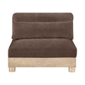 Tobin Chenille Fabric Upholstered Modular Armless Chair