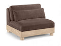 Tobin Chenille Fabric Upholstered Modular Armless Chair