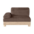 Tobin Chenille Fabric Upholstered Modular Left Arm Chair
