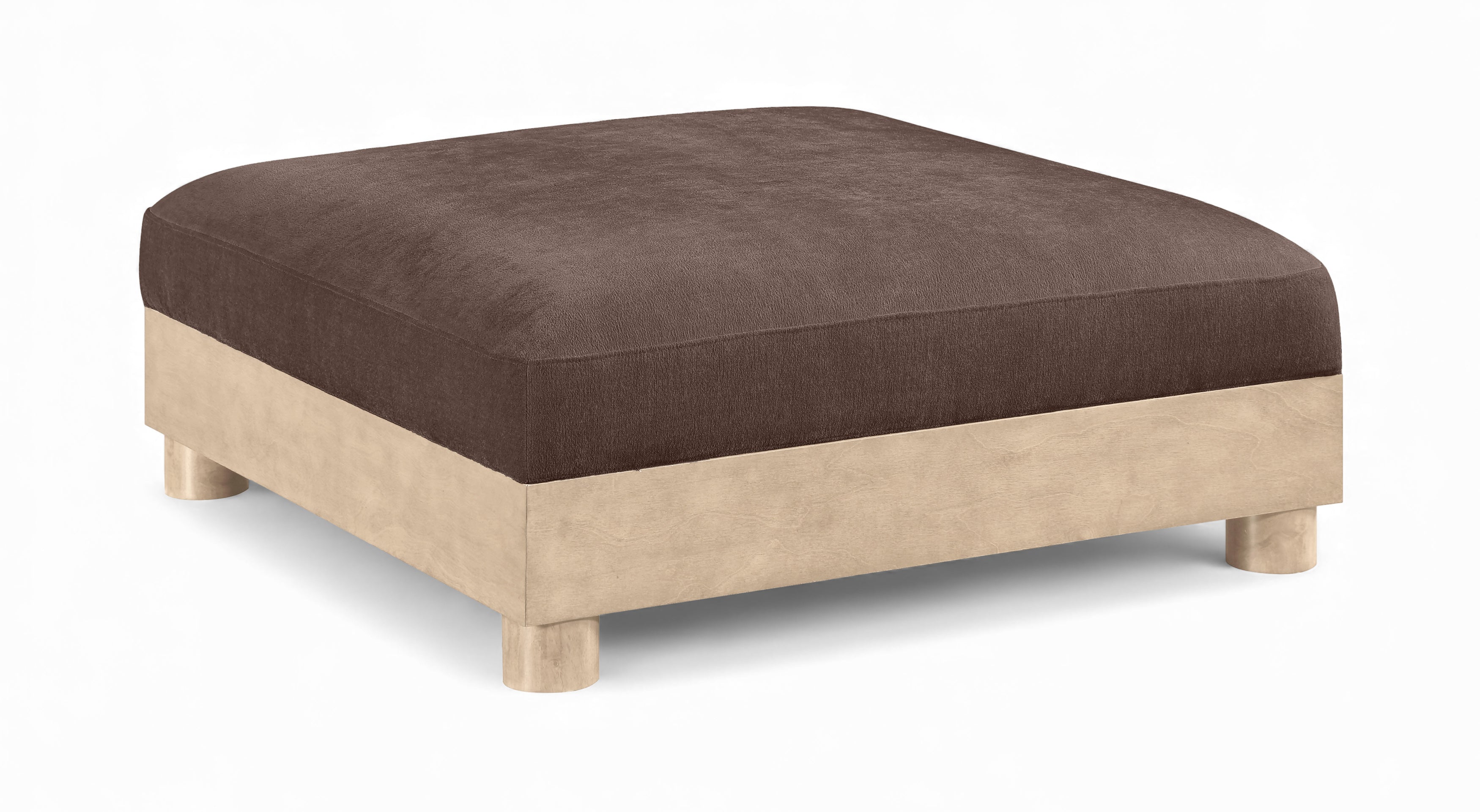 Tobin Chenille Fabric Upholstered Modular Ottoman