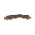 Tobin 167.75" Chenille Fabric Upholstered 6pc. Modular Sectional