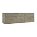 Linville Falls 96" Credenza with File and Two Lateral Files