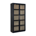 Linville Falls Shou Sugi Ban Curio Cabinet