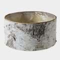 White Birch Cylinder and Bowl Set