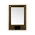Greek Hall Mirror - Black