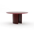 Tobie Round Dining Table - Rouge