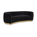 Isabeau 91.5" Velvet Upholstered Sofa